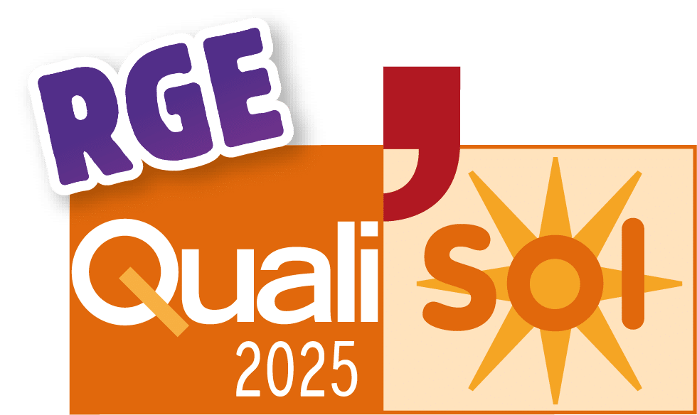 Comparatif packs photovoltaiques - logo Qualisol 2025 RGE sc